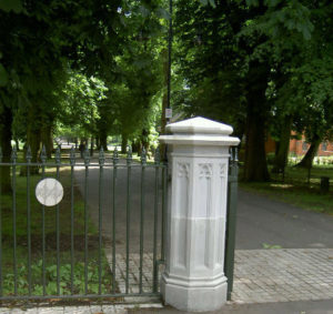 Gate Post for Park Entrance