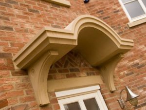 Curved Cast Stone Corbel