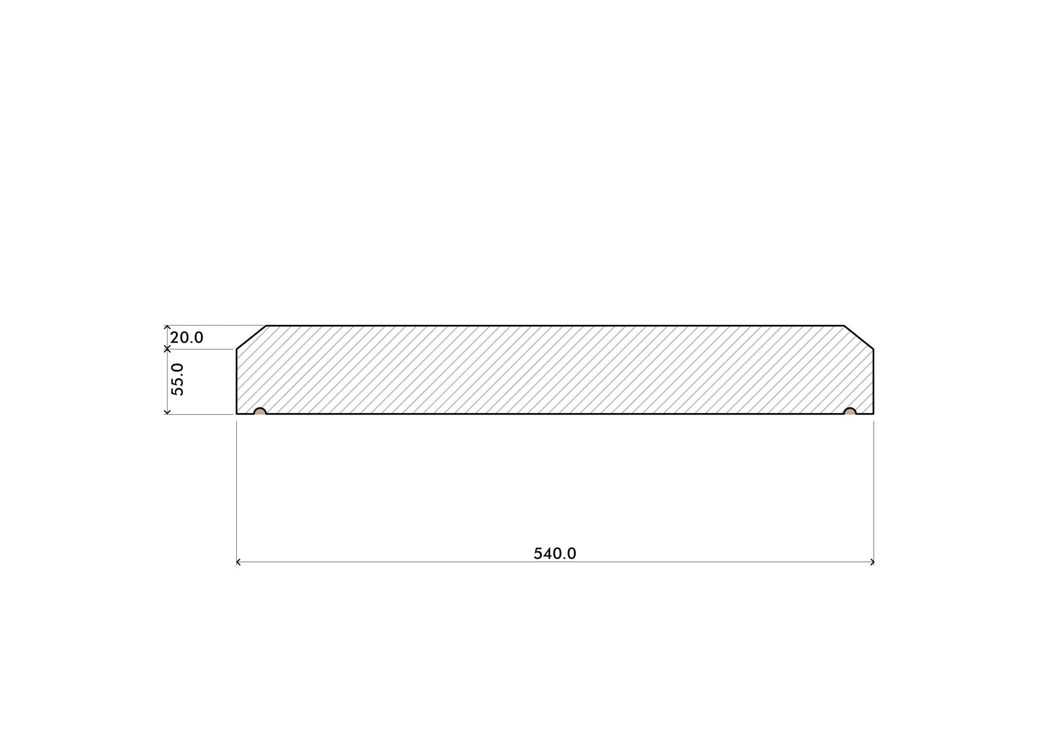 Flat Chamfered Coping - Image 3
